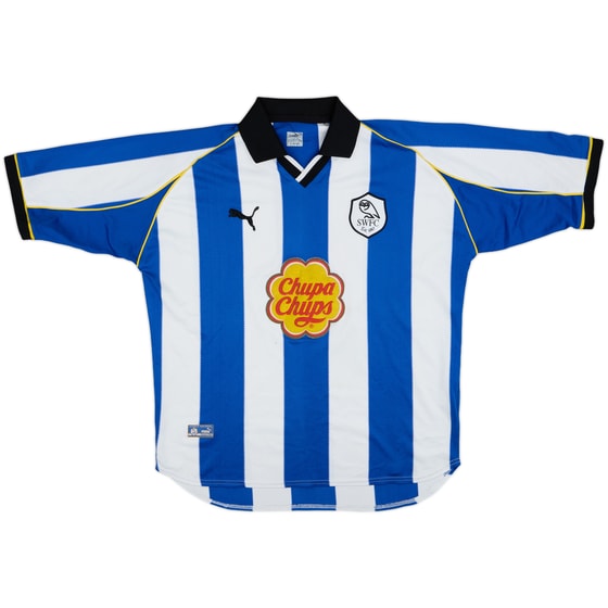 2000-01 Sheffield Wednesday Home Shirt - 7/10 - (XL)