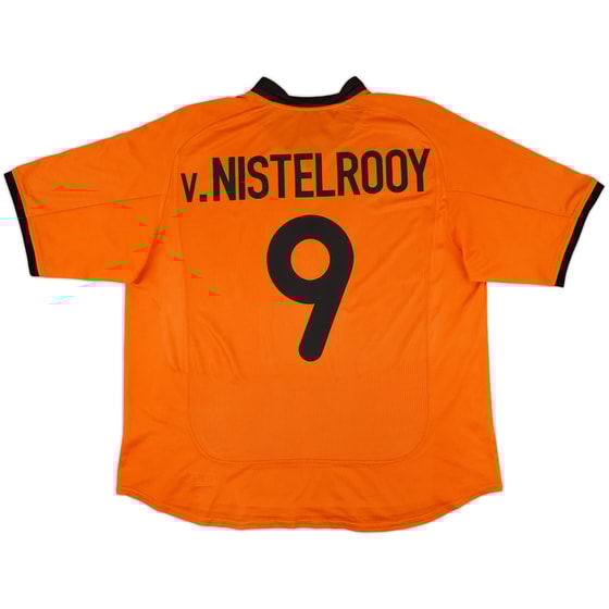 2000-02 Netherlands Home Shirt V.Nistelrooy #9 - 8/10 - (XXL)