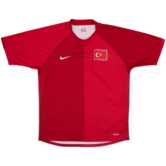2006-08 Turkey Home Shirt - 7/10 - (M)