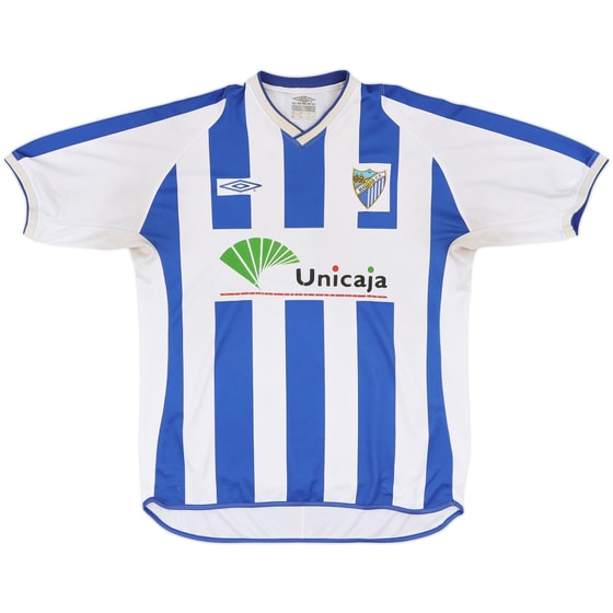 2001-02 Malaga Home Shirt - 6/10 - (XL)