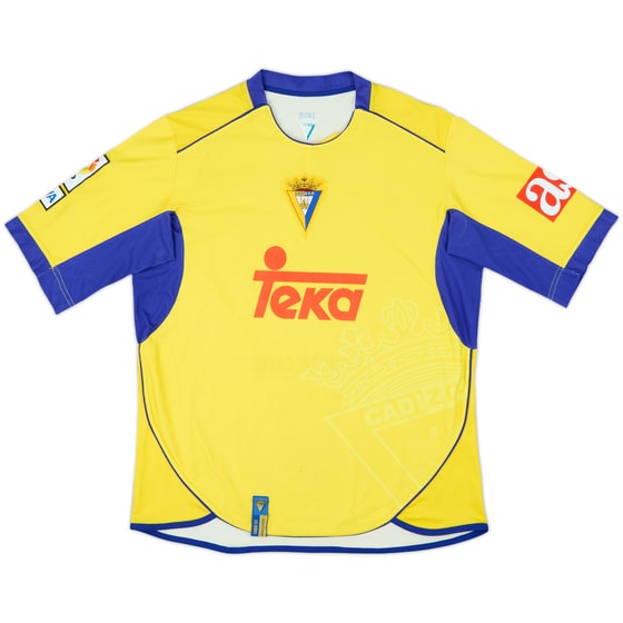 2007-08 Cadiz Home Shirt - 7/10 - (M)