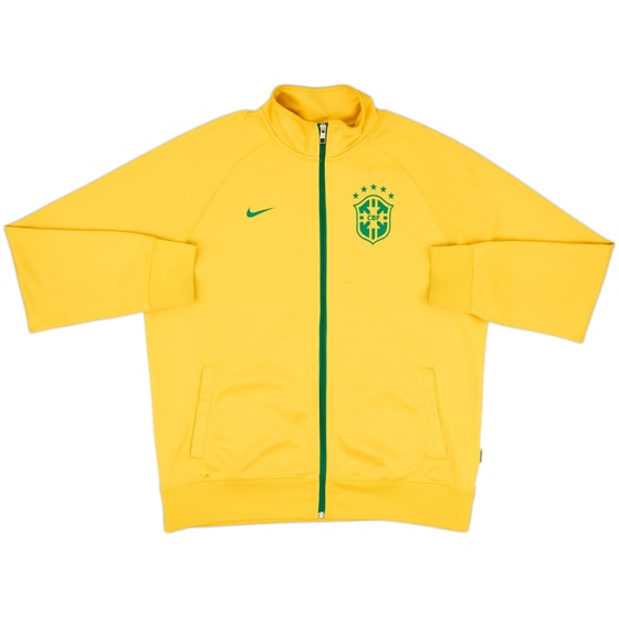 2014-15 Brazil Nike Track Jacket - 6/10 - (L)