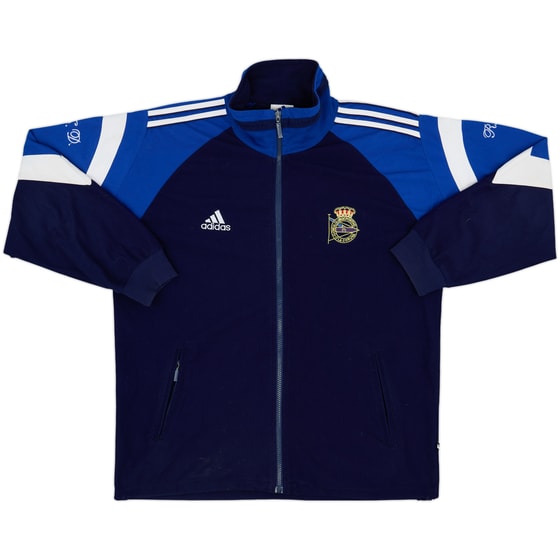 1997-98 Deportivo de La Coruna adidas Track Jacket - 8/10 - (XL)