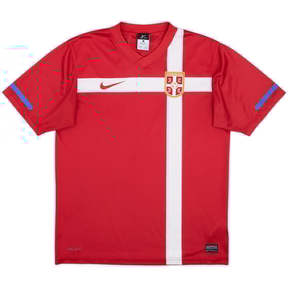 2010-11 Serbia Basic Home Shirt - 7/10 - (S)