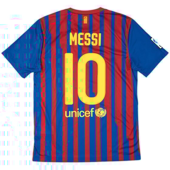 2011-12 Barcelona Home Shirt Messi #10 - 8/10 - (M)