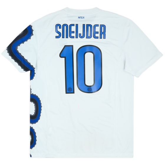 2010-11 Inter Milan Away Shirt Sneijder #10 - 7/10 - (L)