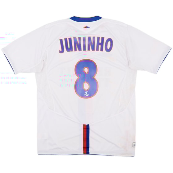 2004-05 Lyon Home Shirt Juninho #8 - 4/10 - (M)