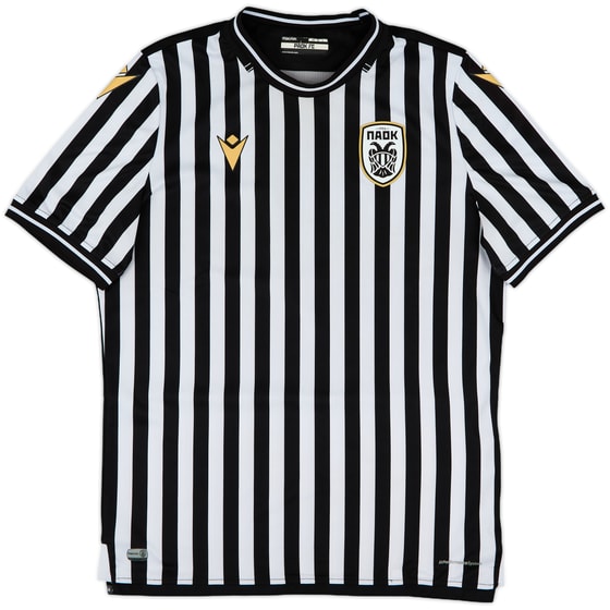 2020-21 PAOK Home Shirt - 8/10 - (L)