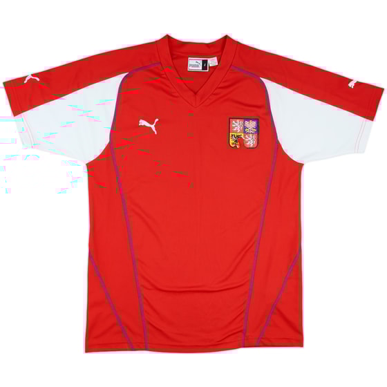 2003-04 Czech Republic Basic Home Shirt - 3/10 - (L)