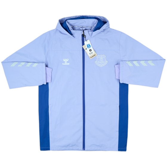 2021-22 Everton Hummel Hooded Rain Jacket (M)