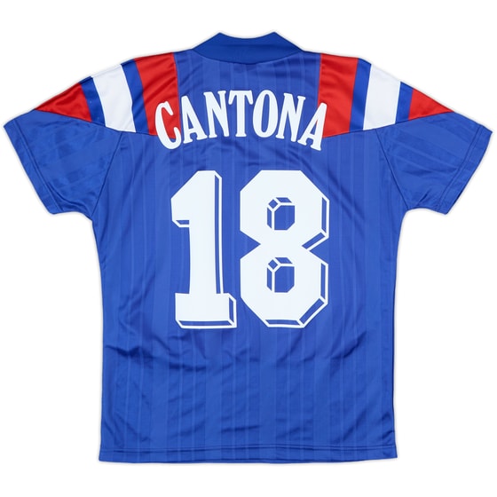 1992-94 France Home Shirt Cantona #18 - 10/10 - (S)