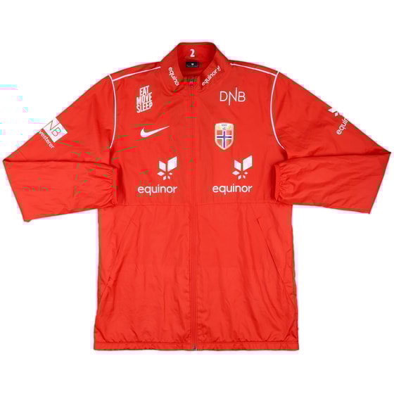 2020-21 Norway Player Issue Nike Track Jacket - 8/10 - (M)