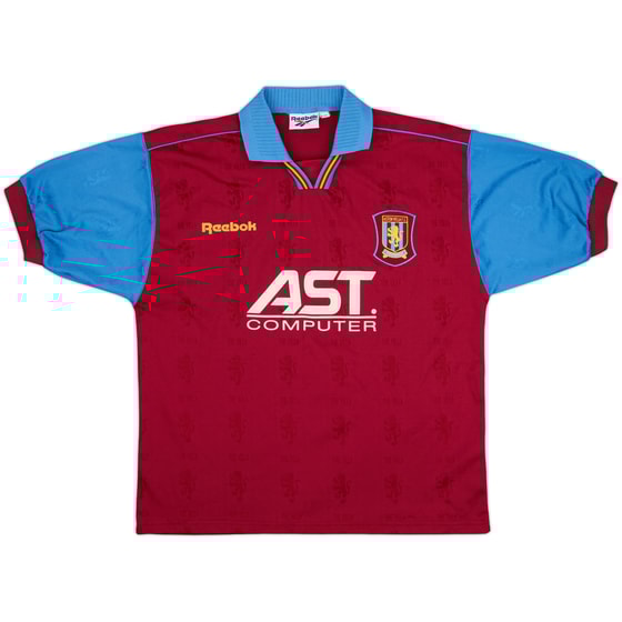 1995-97 Aston Villa Home Shirt - 8/10 - (L)