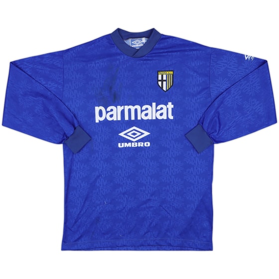 1993-95 Parma Umbro Training L/S Shirt - 5/10 - (XXL)