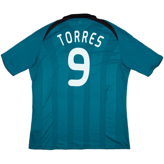 2008-09 Liverpool Third Shirt Torres #9 - 6/10 - (XXL)