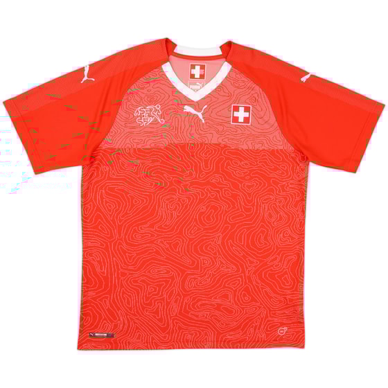 2018-20 Switzerland Home Shirt - 7/10 - (L)