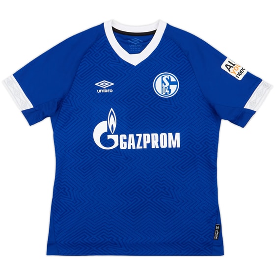 2018-19 Schalke Home Shirt - 8/10 - (L.Boys)