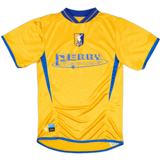 2003-04 Mansfield Town Home Shirt - 8/10 - (Y)
