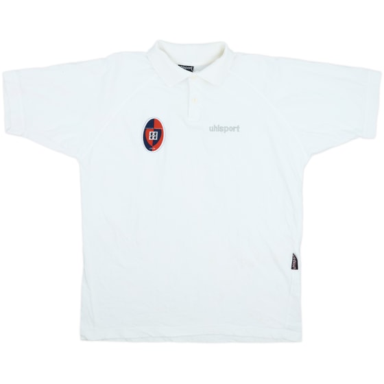 2000-01 Cagliari Uhlsport Polo Shirt - 6/10 - (M/L)