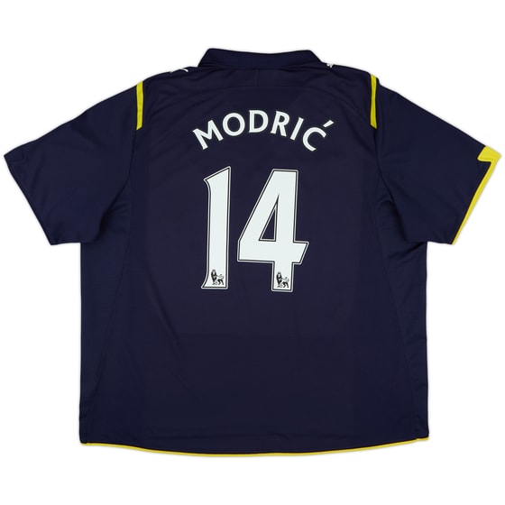 2009-10 Tottenham Away Shirt Modric #14 - 8/10 - (XL)
