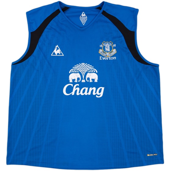 2010-11 Everton Le Coq Sportif Training Vest - 8/10 - (3XL)