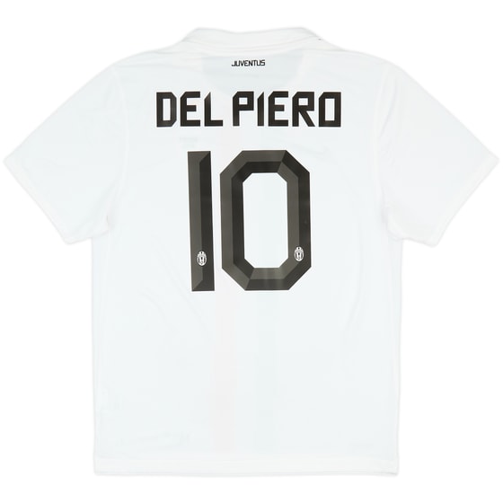 2010-12 Juventus Away Shirt Del Piero #10 - 9/10 - (L)