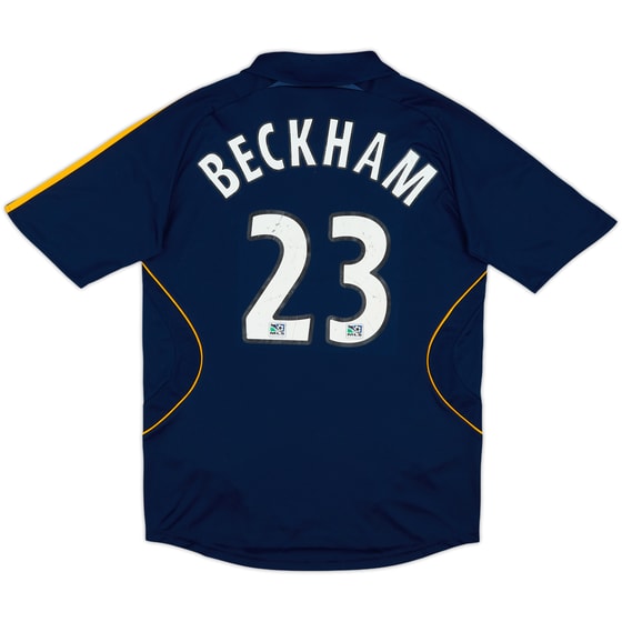 2007-08 LA Galaxy Away Shirt Beckham #23 - 5/10 - (M)