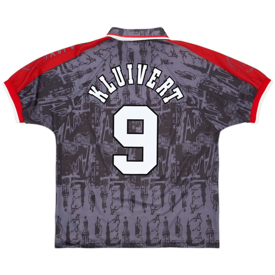 1996-97 Ajax Away Shirt Kluivert #9 - 8/10 - (L)