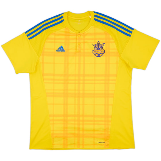 2016-17 Ukraine Home Shirt - 8/10 - (XL)