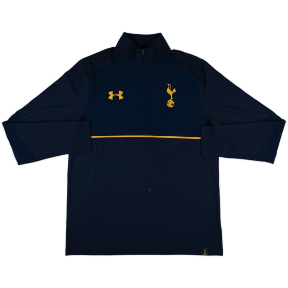 2015-16 Tottenham Under Armour 1/4 Zip Drill Top - 10/10 - (XL)
