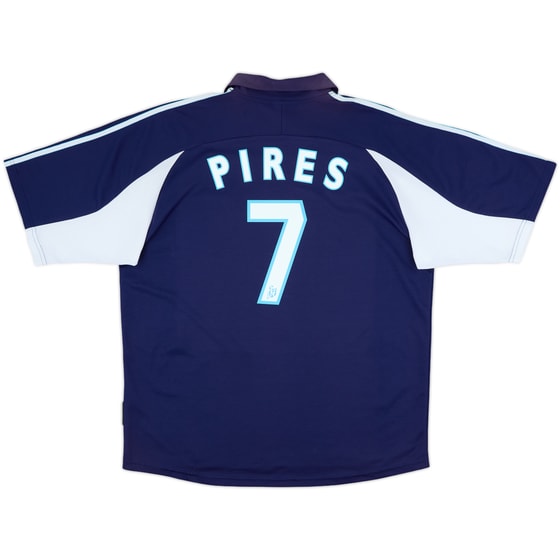 1999-00 Olympique Marseille Player Issue Away Shirt Pires #7 - 7/10 - (XL)