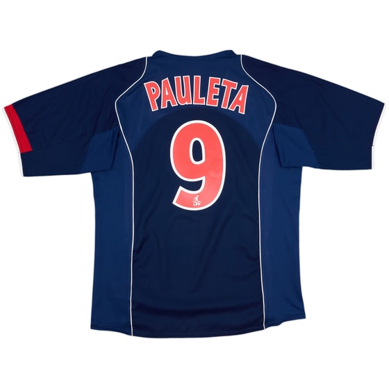 2004-05 Paris Saint-Germain Home Shirt Pauleta #9 - 6/10 - (XXL)