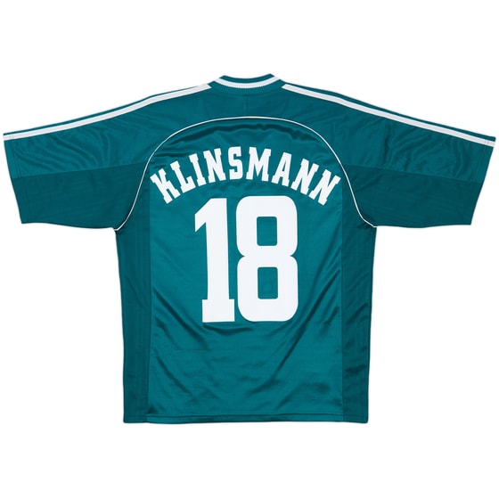 1998-00 Germany Away Shirt Klinsmann #18 - 8/10 - (S)