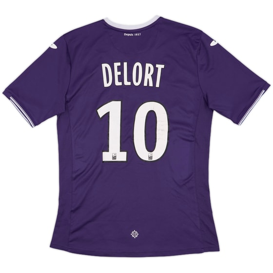 2017-18 Toulouse Home Shirt Delort #10 - 7/10 - (M)