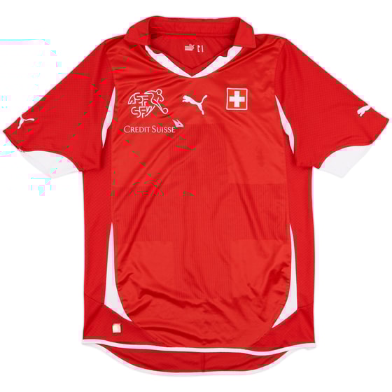 2010-11 Switzerland Home Shirt - 7/10 - (M)