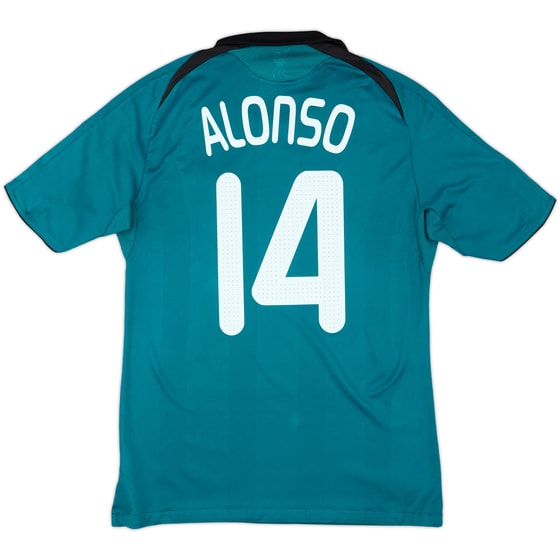 2008-09 Liverpool Third Shirt Alonso #14 - 8/10 - (M)