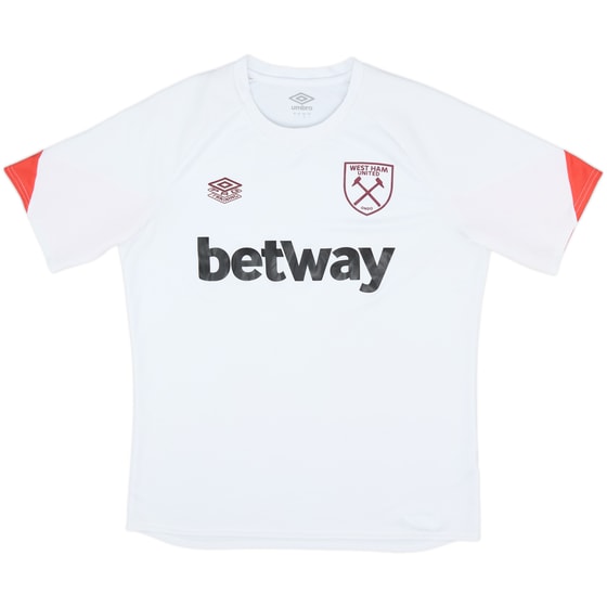 2022-23 West Ham Umbro Training Shirt - 4/10 - (L)