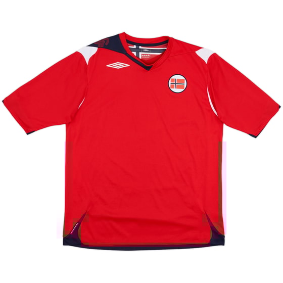 2006-08 Norway Home Shirt - 10/10 - (L)