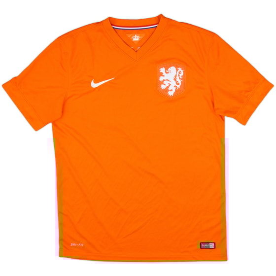 2014-15 Netherlands Home Shirt - 10/10 - (M)