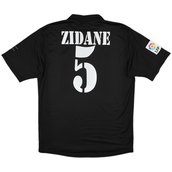 2001 Real Madrid Away Shirt Zidane #5 - 9/10 - (M)
