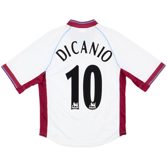 1998-99 West Ham Away Shirt Di Canio #10 - 8/10 - (S)