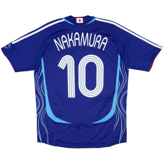2006-08 Japan Home Shirt Nakamura #10 - 8/10 - (M)