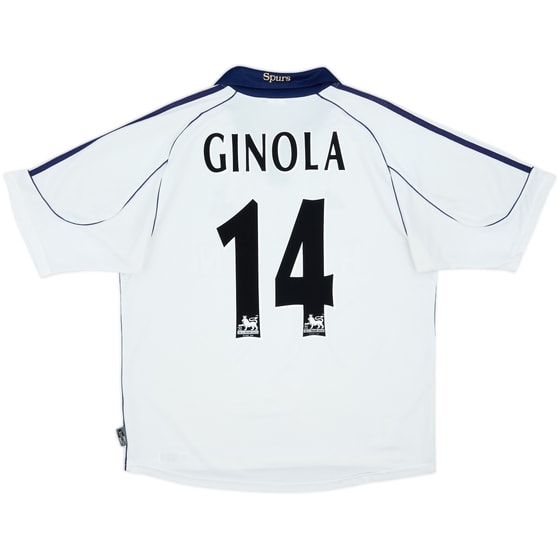 1999-01 Tottenham Home Shirt Ginola #14 - 8/10 - (M)