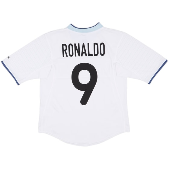 2000-01 Inter Milan Away Shirt Ronaldo #9 - 8/10 - (S)