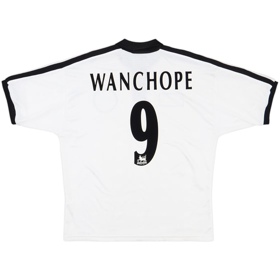 1997-98 Derby County Home Shirt Wanchope #9 - 9/10 - (L)