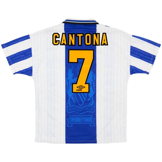 1994-96 Manchester United Third Shirt Cantona #7 - 8/10 - (L)