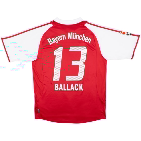 2003-04 Bayern Munich Home Shirt Ballack #13 - 8/10 - (M)