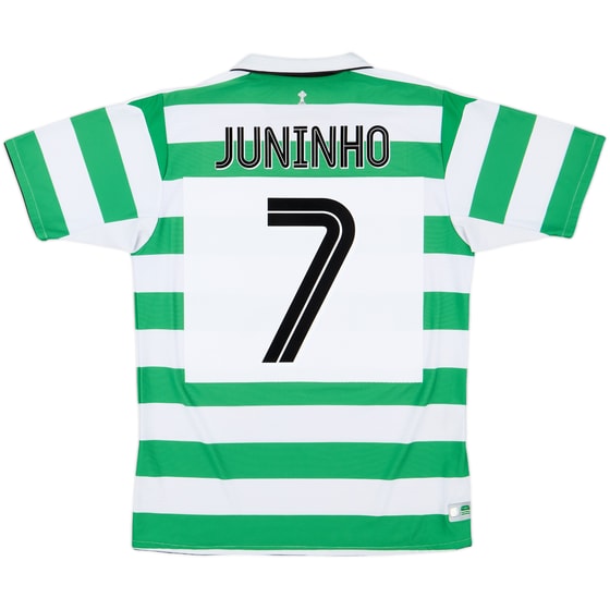 2004-05 Celtic Home Shirt Juninho #7 - 9/10 - (M)