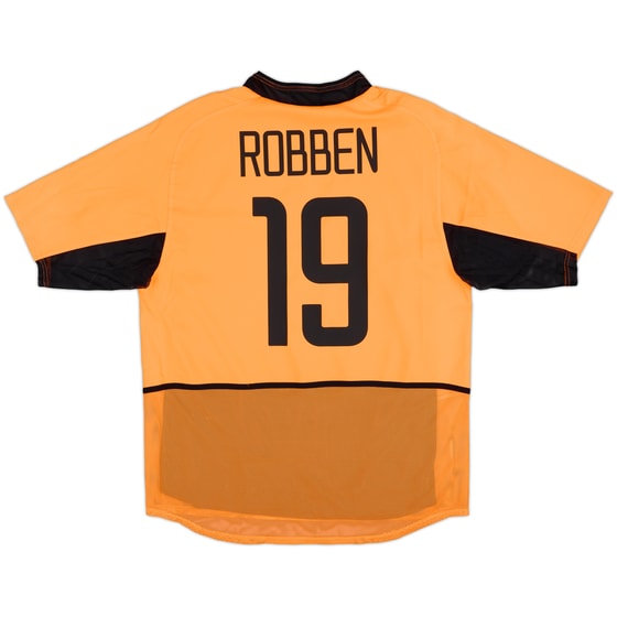 2002-04 Netherlands Player Issue Home Shirt Robben #19 - 10/10 - (L)