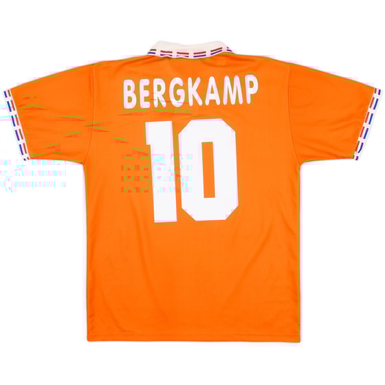 1996 Netherlands Home Shirt Bergkamp #10 - 8/10 - (L)